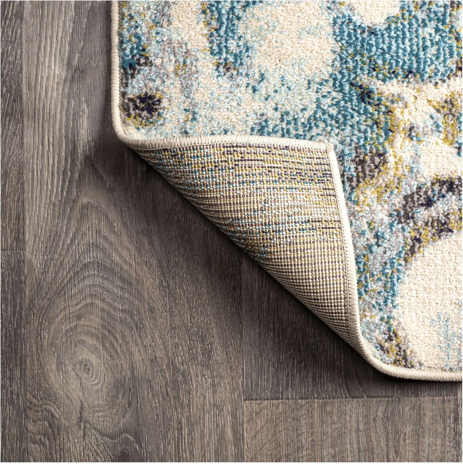 imageJONATHAN Y Pebble Marbled Abstract Dark GrayBlue Runner Rug 2x8 Contemporary Transitional EasyCleaning for Living Room Bedroom Kitchen Pet Friendly NonShedding CTP113A28Dark GrayBlue