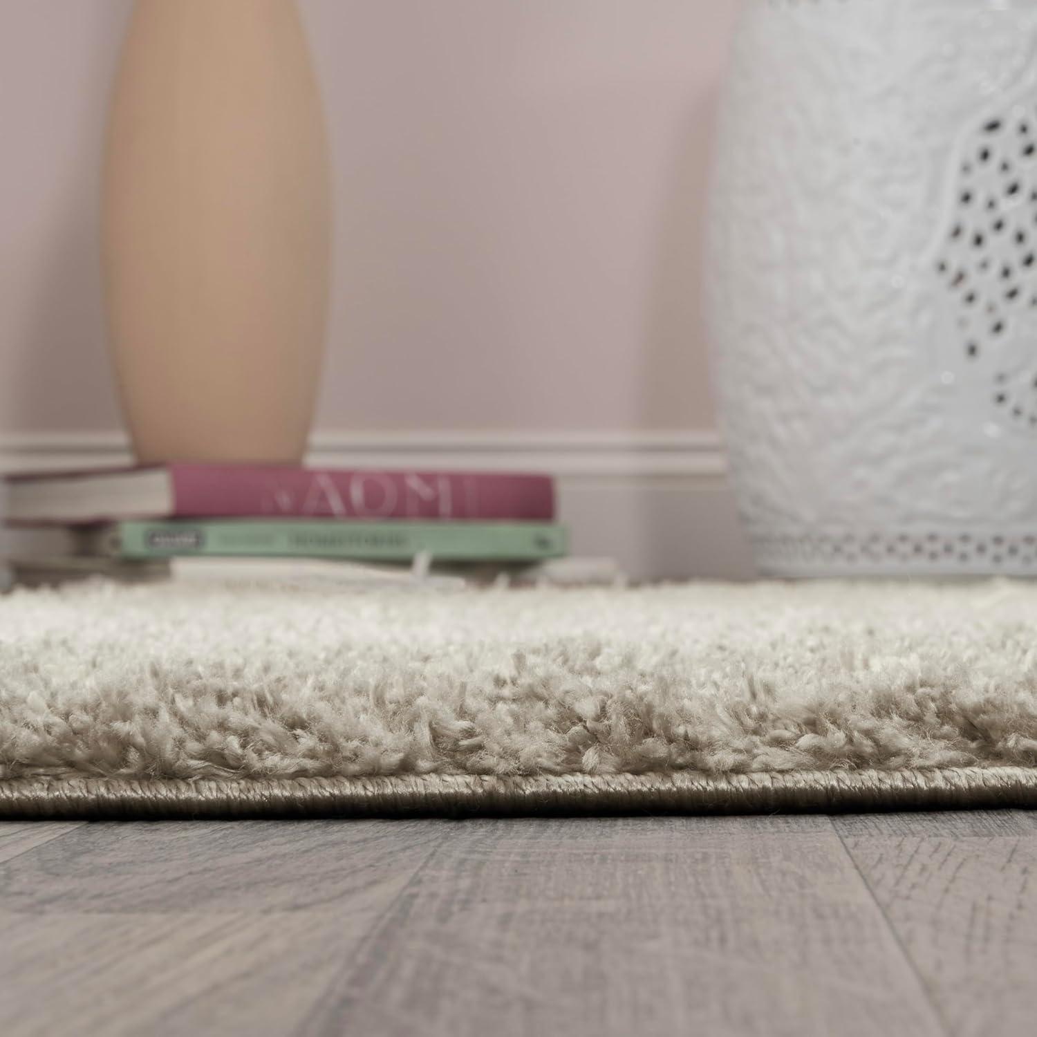 imageJONATHAN Y Pele Modern Geometric Dot Shag WhiteGray Runner Rug 2x8 Bohemian Contemporary EasyCleaning for Living Room Bedroom Kitchen Pet Friendly NonShedding MOH400A28GrayIvory