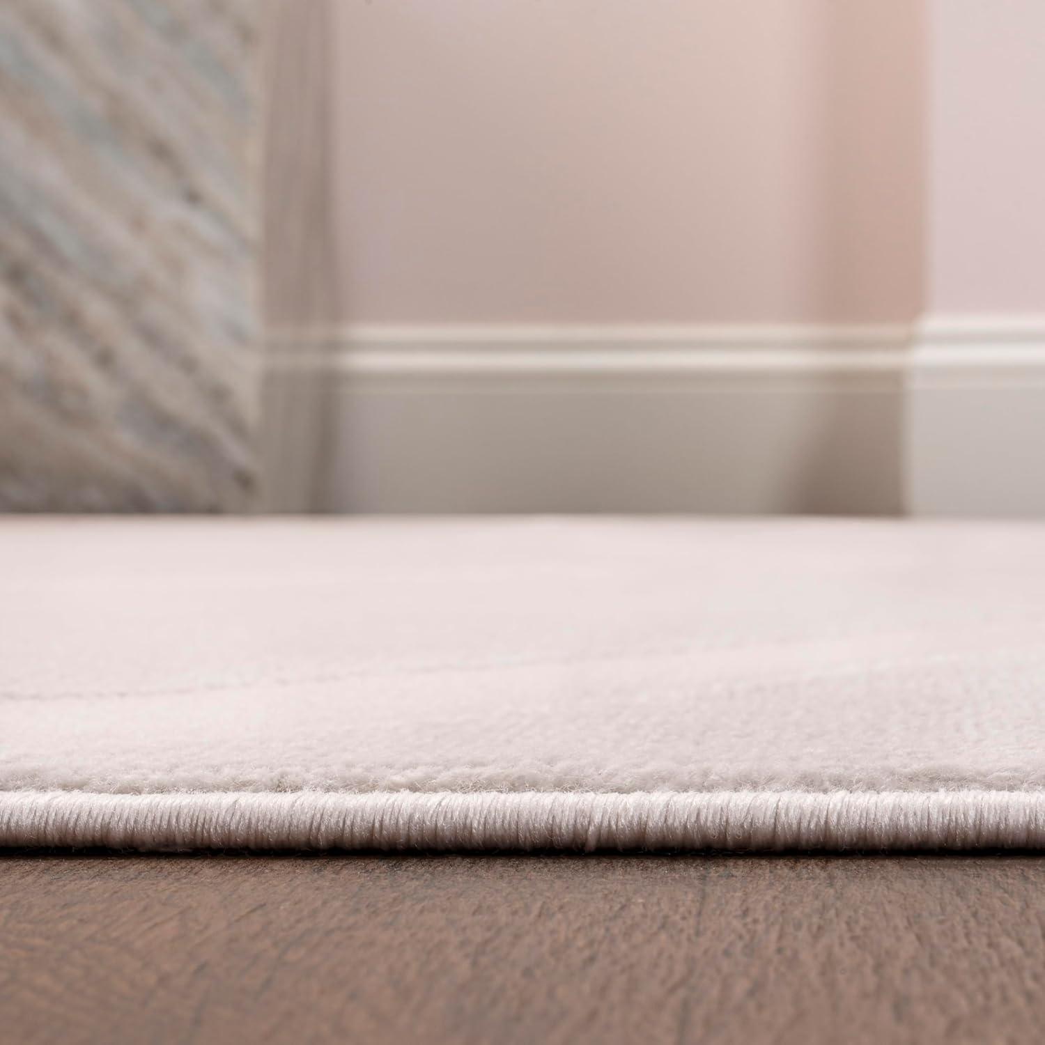 imageJONATHAN Y Sun TwoTone HighLow Indoor Area Rug 8X10 BeigeCream Aelius MidCentury Scandinavian Abstract for Living Room Bedroom Kitchen EasyCleaning PetFriendly NonShedding SND101A8WhiteCream