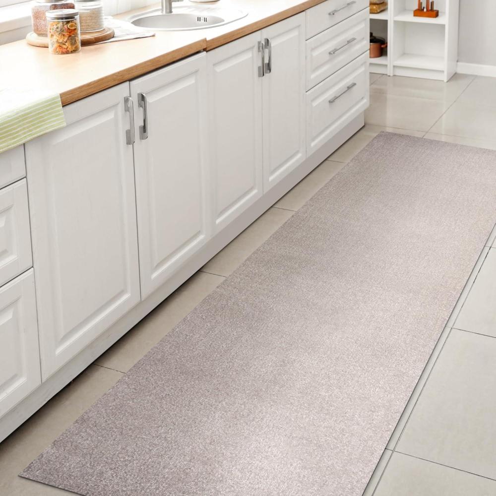 imageJONATHAN Y Machine Washable Sage Green Indoor Area Rug 8X10 ft Twyla Classic Solid LowPile for Living Room Bedroom Kitchen Office EasyCleaning PetFriendly NonShedding WSH300H8Light Gray