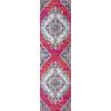 JONATHAN Y Boho Vintage Multi Runner Rug, 2×8, Bohemian Flair Medallion, Chic, Floral, Easy Cleaning, High Traffic for Living Room, Bedroom, Kitchen, Pet Friendly, Non-Shedding (BMF105A-28)(Multi Color)