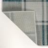 JONATHAN Y Bold Gingham Indoor Outdoor Area Rug 8X10 Turquoise/Cream, Sabine Traditional Farmhouse for Backyard, Patio, Porch, Easy-Cleaning, High Traffic, Pet-Friendly, Non-Shedding (TSN203E-8)(Turquoise/Cream)