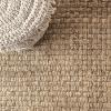 JONATHAN Y Estera Hand Woven Boucle Chunky Jute Ivory Indoor Area Rug, 8×10, Bohemian, Transitional, Easy-Cleaning for Living Room, Bedroom, Kitchen, Pet Friendly, Non-Shedding (NFR102B-8)(Natural)
