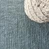 JONATHAN Y Handwoven Jute Fringe Natural Indoor Area Rug, 8×10, Pata, Bohemian, Rustic, Cottage, Easy-Cleaning for Living Room, Bedroom, Kitchen, Non-Shedding (NRF103A-8)(Blue/Gray)