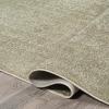JONATHAN Y Machine Washable Sage Green Indoor Area Rug 8X10 ft, Twyla Classic Solid Low-Pile for Living Room, Bedroom, Kitchen, Office, Easy-Cleaning, Pet-Friendly, Non-Shedding WSH300H-8(Sage Green)