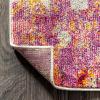 JONATHAN Y Modern Abstract Pink/Orange Indoor Area Rug, 8×10, Contemporary POP, Transitional, Easy-Cleaning for Living Room, Bedroom, Kitchen, Pet Friendly, Non-Shedding (CTP108C-8)(Pink/Orange)