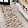 JONATHAN Y Neutral Diamond Kilim Indoor Outdoor Area Rug 8X10 Gray/White/Black, Sumak High-Low Pile for Backyard, Patio, Porch, Easy-Cleaning, High Traffic, Pet-Friendly, Non-Shedding (SBH107B-8)(Brown/Ivory)