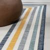 JONATHAN Y Stripe Reversible Washable Indoor Outdoor Area Rug 8X10 Cream/Navy, Pollux Classic Coastal Mitred for Backyard, Patio, Porch, Easy-Cleaning, Pet-Friendly, Non-Shedding (SVH105A-8)(3’3″ x 5′ (Rectangular))