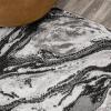 JONATHAN Y Swirl Marbled Gray/Black Runner Rug 2X8 ft, Abstract for Living Room, Bedroom, Kitchen, Office, Easy-Cleaning, High Traffic, Pet-Friendly, Non-Shedding SOR203C-28(Black/Ivory)
