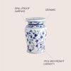 JONATHAN Y TBL1016A Cherry Blossom 17.7″ Ceramic Indoor/Outdoor Garden Stool, Coastal, Contemporary, Chinese Porcelain, Side Table, Plant Stand, Spill-Proof, Living Room, Garden Room,Patio, White/Blue(White/Blue)