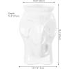 JONATHAN Y TBL1026A Orla 18.5″ Modern Bohemian Elephant Ceramic Indoor/Outdoor Garden Stool Modern, Bohemian, Mid-Century, Classic, Traditional, Cottage, Patio, Garden, Bathroom, Living Room, White(White)