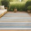 JONATHAN Y Ticking Stripe Reversible Washable Indoor Outdoor Area Rug 8X10 Cream/Navy, Janus Classic Coastal for Backyard, Patio, Porch, Easy-Cleaning, Pet-Friendly, Non-Shedding (SVH104A-8)(7’9″ x 10′ (Rectangular))
