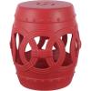 JONATHAN Y TBL1027A Lucky Coins 16″ Chinese Ceramic Drum Indoor/Outdoor Garden Stool Bohemian, Coastal, Classic, Cottage, French Country, Patio, Garden Room, Bathroom, Living Room, Blue/White(Matte Red)