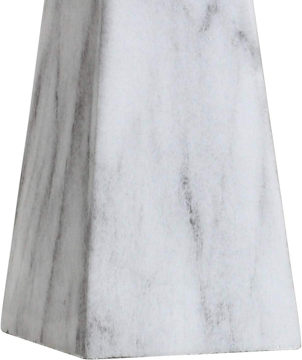 imageJONATHAN Y JYL1038A Owen 205quot Resin LED Table Lamp Contemporary Bedside Desk Nightstand Lamp for Bedroom Living Room Office College Bookcase LED Bulb Included GoldWhite Marble Finish