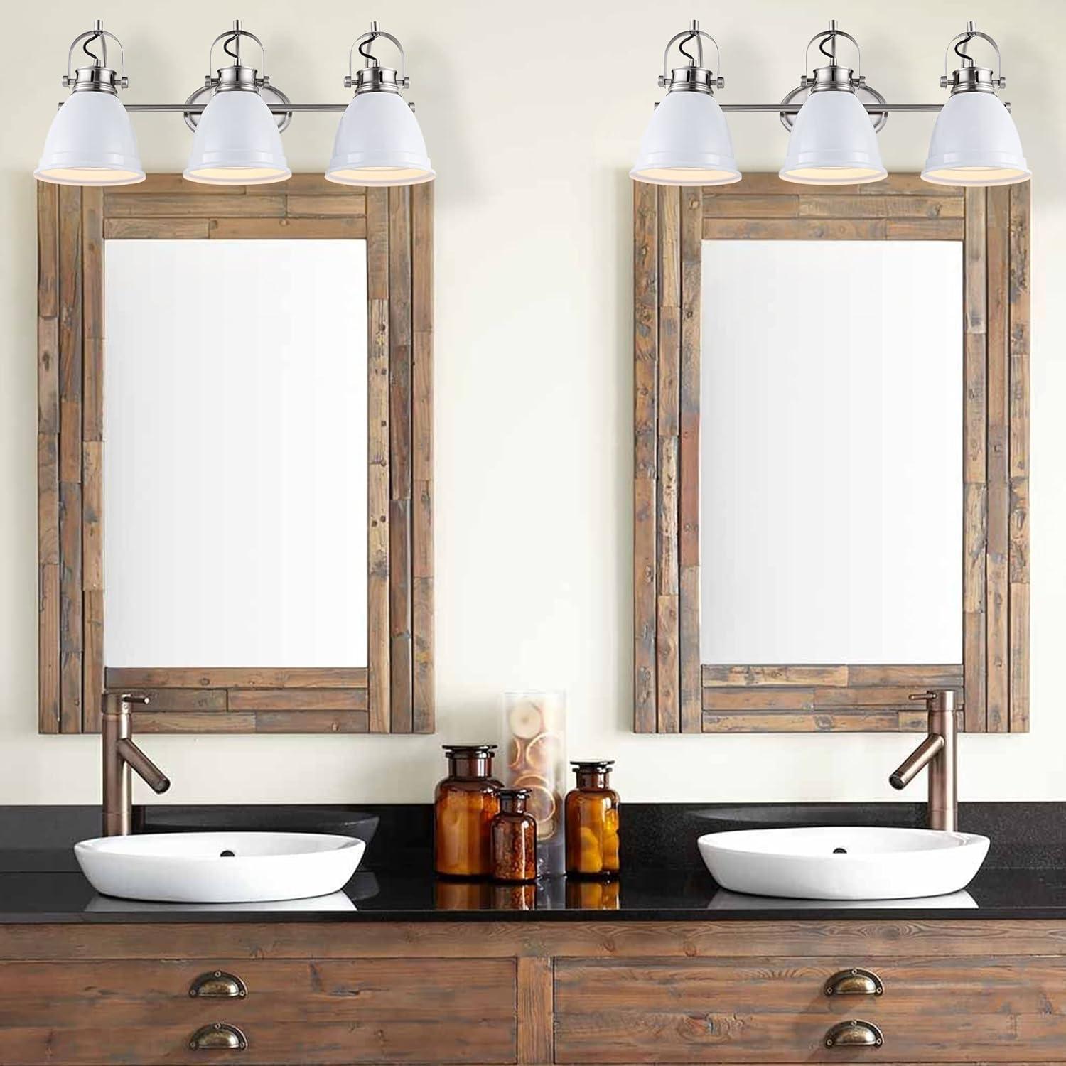 imageJONATHAN Y JYL1115D Phineas 1625quot 2Light Adjustable Farmhouse Bohemian Iron LED Vanity Light Mint GreenBrass Gold for Bedroom Living Room Kitchen Home Office Kids RoomWhite