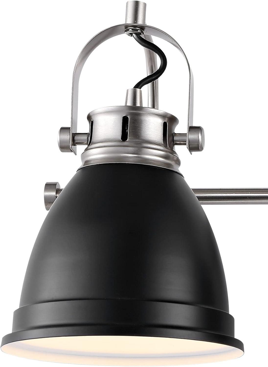 imageJONATHAN Y JYL1115D Phineas 1625quot 2Light Adjustable Farmhouse Bohemian Iron LED Vanity Light Mint GreenBrass Gold for Bedroom Living Room Kitchen Home Office Kids RoomBlack