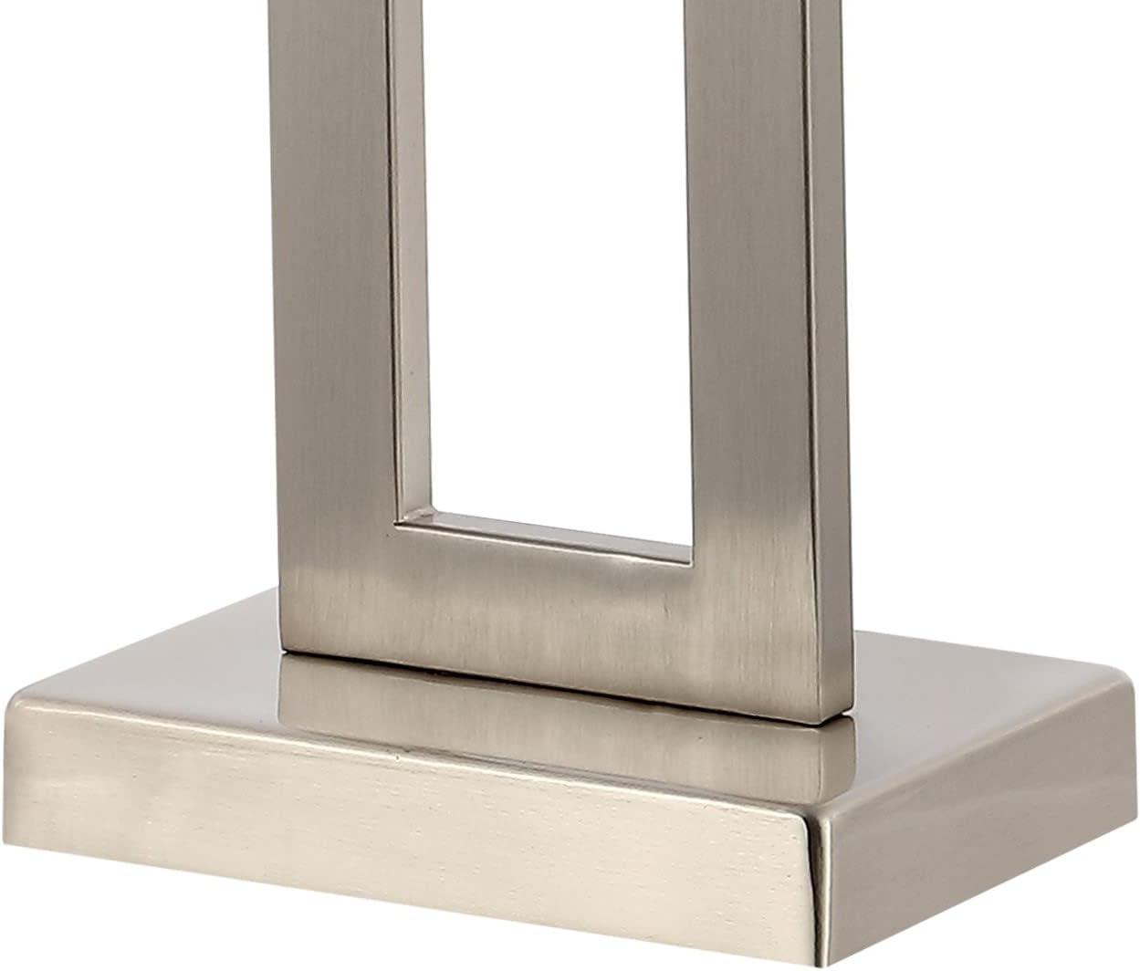 imageJONATHAN Y JYL1126BSET2 Sabrina 285quot Vintage Industrial Iron LED Table Lamp with PullChain and USB Charging Port MidCentury Minimalist Bedside Desk Nightstand Lamp Nickel Set of 2Nickel