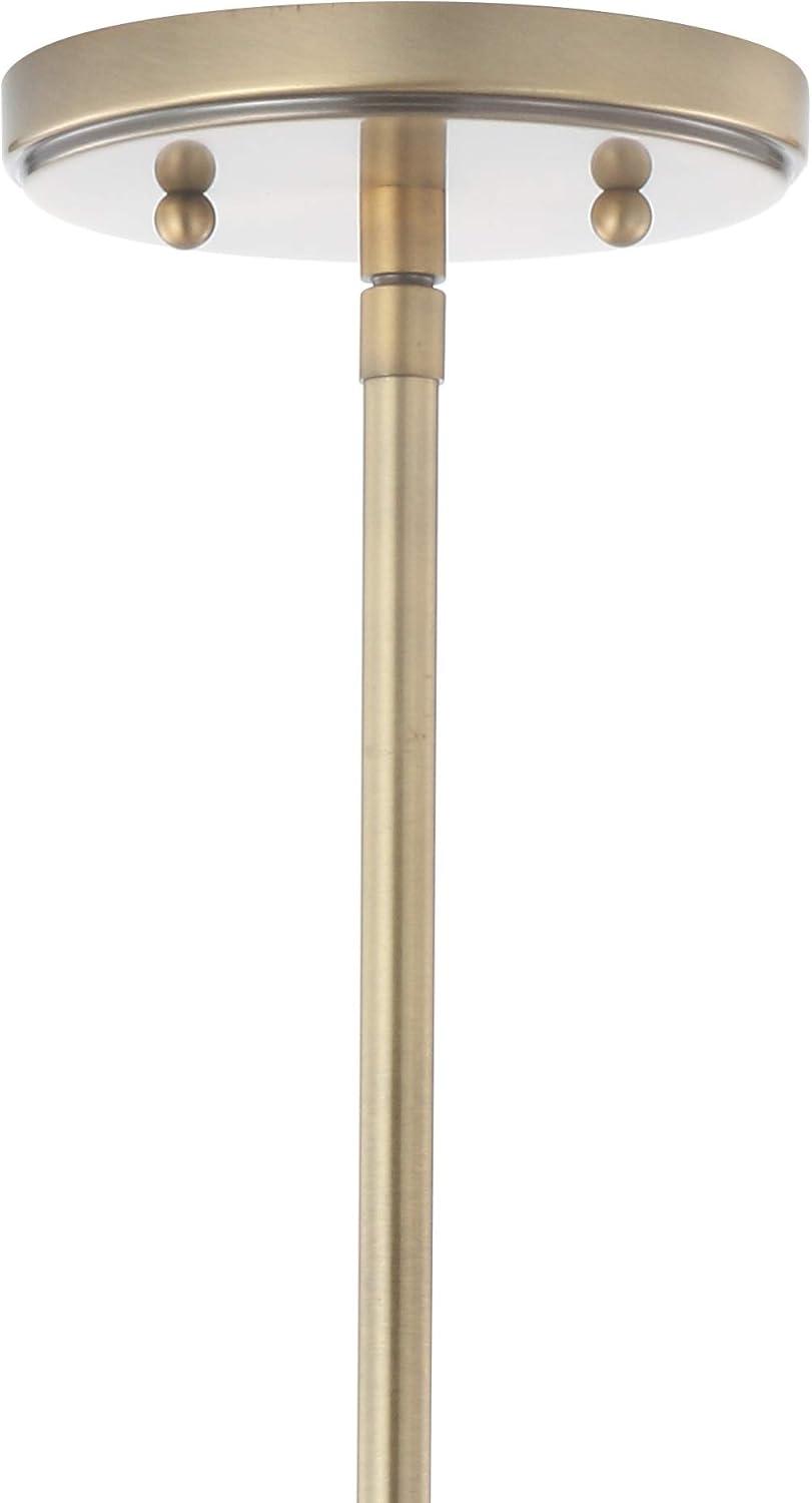 imageJONATHAN Y JYL3517A Kurtz 95quot Adjustable Drop MetalGlass LED Pendant Contemporary Transitional Dimmable Dining Room Living Room Kitchen Foyer Bedroom Hallway Brass GoldWhiteBrass GoldWhite