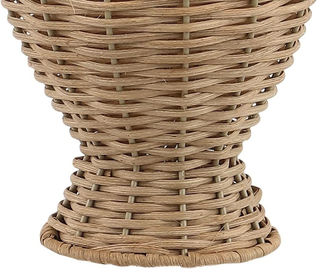 imageJONATHAN Y JYL4041CSET2 Margie Wicker 205quot Bohemian Rustic Iron LED Table Lamp Farmhouse Coastal Traditional Living Room Dining Room Bedroom Green Set of 2Natural