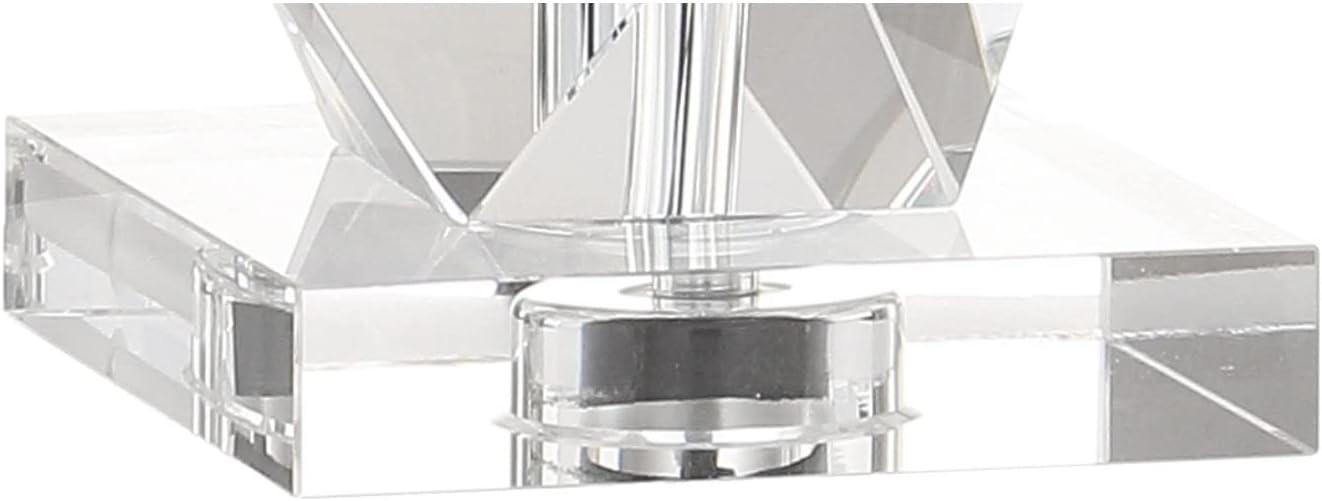 imageJONATHAN Y JYL5012A Sofia 26quot Crystal LED Table Lamp Transitional Glam Bedside Desk Nightstand Lamp for Bedroom Living Room Office College Bookcase LED Bulb Included Clear