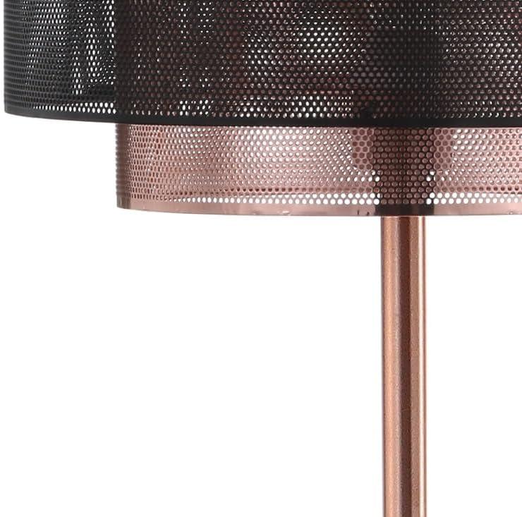 imageJONATHAN Y JYL6107A Tribeca 605quot Metal LED Floor Lamp Contemporary Modern Transitional Office Living Room Family Room Dining Room Bedroom Hallway Foyer CopperBlack