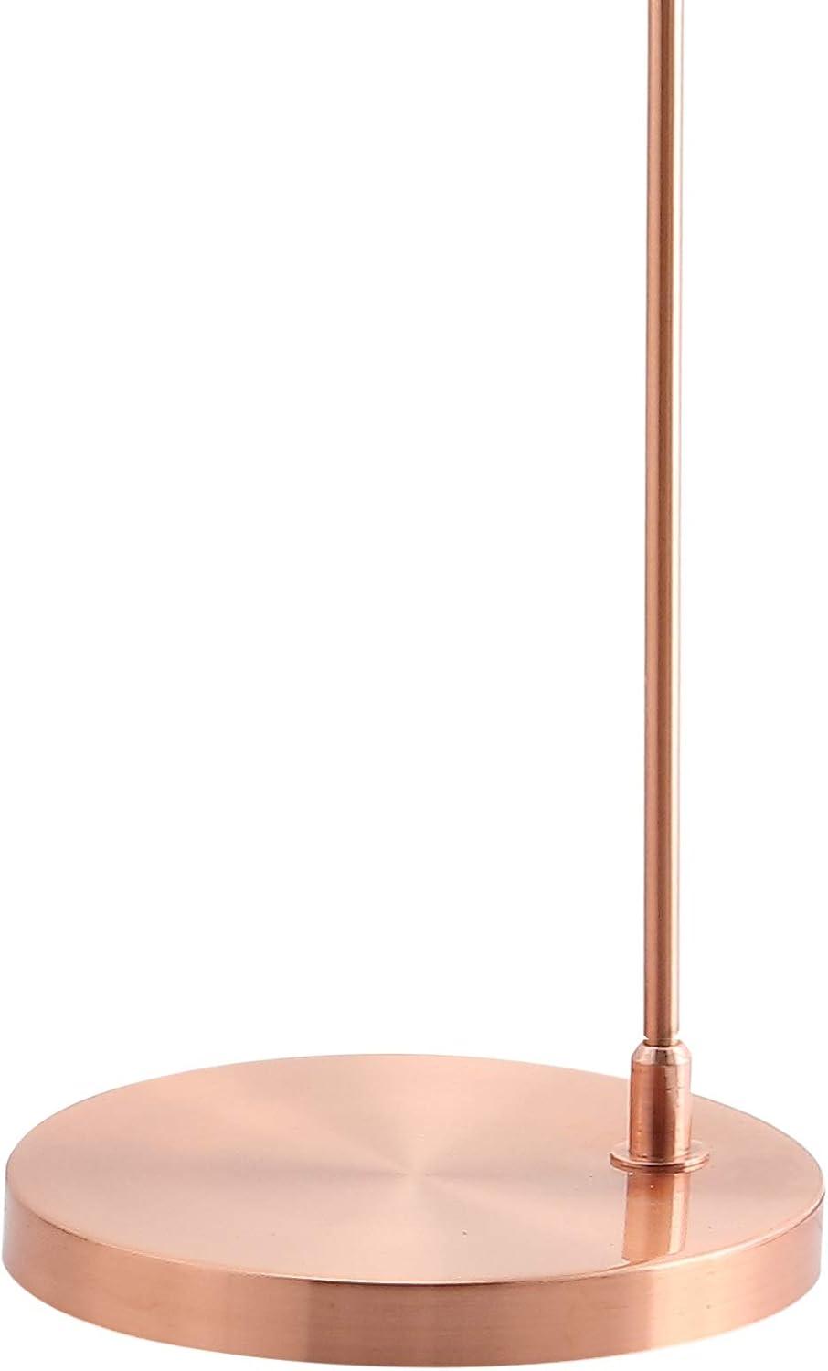 imageJONATHAN Y JYL6113A Brandon 57quot Metal Task LED Floor Lamp Contemporary Transitional Modern Minimalist Office Living Room Dining Room Bedroom Kitchen Foyer Hallway Copper