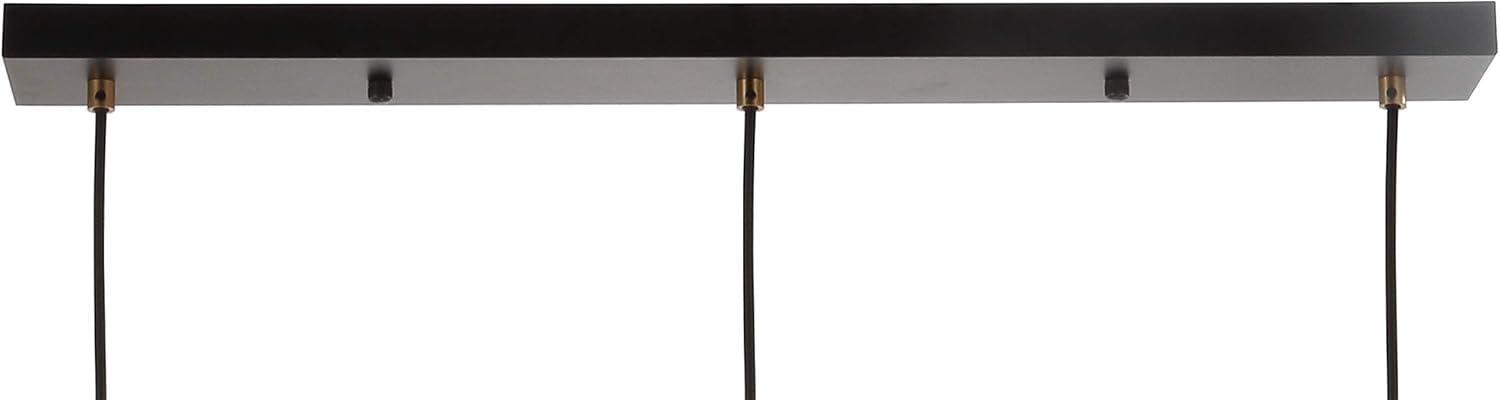 imageJONATHAN Y JYL6131A Apollo 6quot Metal LED Pendant Contemporary Dimmable Adjustable Dining Room Living Room Kitchen Foyer Bedroom Hallway BlackBrass GoldBlackBrass Gold