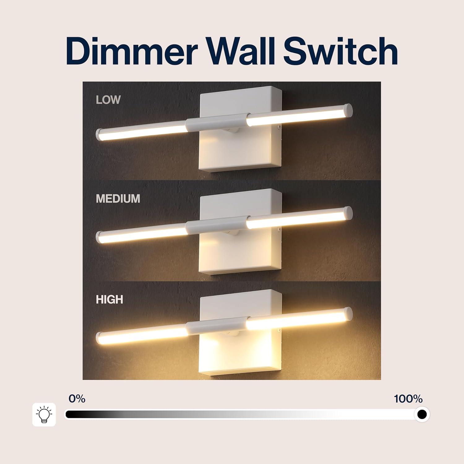 imageJONATHAN Y JYL7022B Makena 28quot Dimmable Integrated LED Metal Wall Sconce MinimalisticModernContemporary 3000K LED Bulbs for Bedroom Living Room Bathroom Hallway GoldWhite