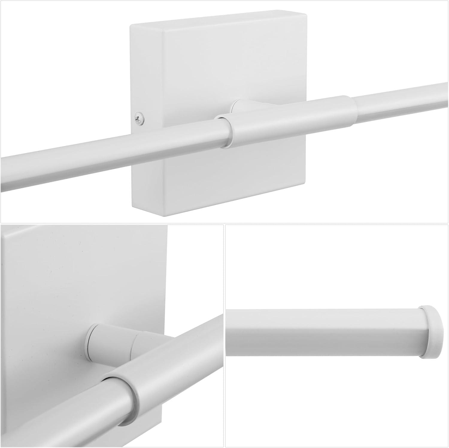 imageJONATHAN Y JYL7022B Makena 28quot Dimmable Integrated LED Metal Wall Sconce MinimalisticModernContemporary 3000K LED Bulbs for Bedroom Living Room Bathroom Hallway GoldWhite