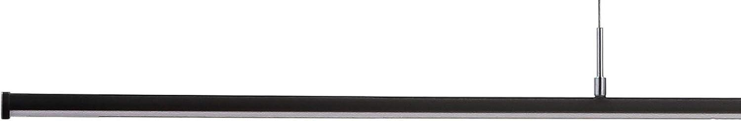 imageJONATHAN Y JYL7023C Conley 395quot Adjustable Integrated LED Metal Linear Pendant Brass Gold for Kitchen Dining Room Living RoomBlack