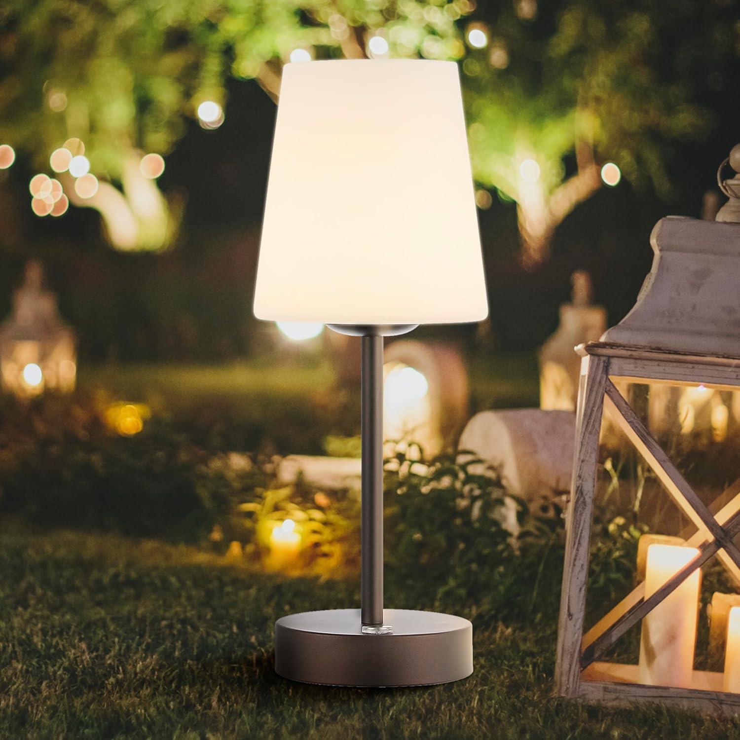 imageJONATHAN Y JYL7110C Carson 1275quot Modern Minimalist Iron Rechargeable Integrated LED Table Lamp Contemporary Bedside Desk Nightstand Lamp for Bedroom Living Room Office Brass GoldWhiteOilRubbed Bronze