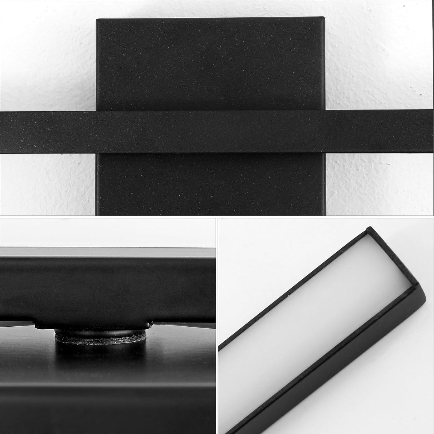 imageJONATHAN Y JYL7146C Vara 495quot Modern Minimalist IndoorOutdoor Metal 350Degree Rotate Dimmable Integrated Linear LED Wall Sconce for Entryway Kitchen Bathroom Bedroom Living Room Hallway WhiteBlack