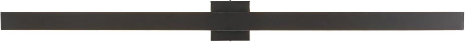 imageJONATHAN Y JYL7146C Vara 495quot Modern Minimalist IndoorOutdoor Metal 350Degree Rotate Dimmable Integrated Linear LED Wall Sconce for Entryway Kitchen Bathroom Bedroom Living Room Hallway WhiteBlack