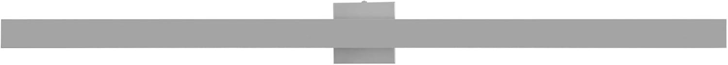 imageJONATHAN Y JYL7146C Vara 495quot Modern Minimalist IndoorOutdoor Metal 350Degree Rotate Dimmable Integrated Linear LED Wall Sconce for Entryway Kitchen Bathroom Bedroom Living Room Hallway WhiteSilver