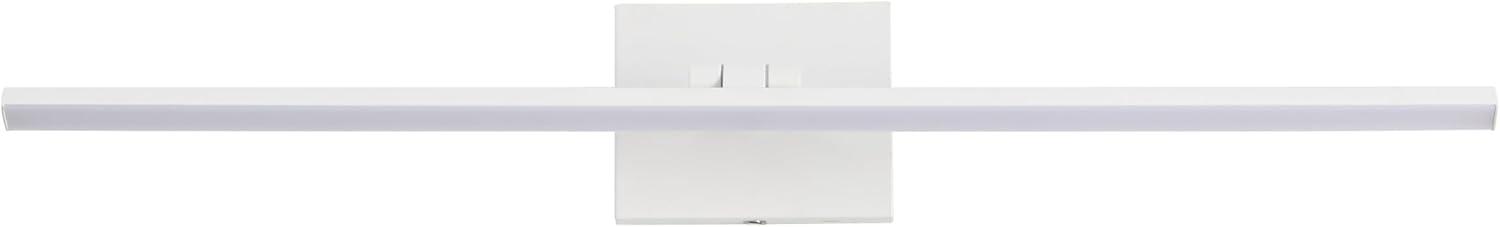 imageJONATHAN Y JYL7163E Santino 28quot Modern Minimalist Swivel Integrated Dimmable LED Rechargeable Picture Light with Touch Sensor for Bedroom Living Room Kitchen Office ChromeWhite