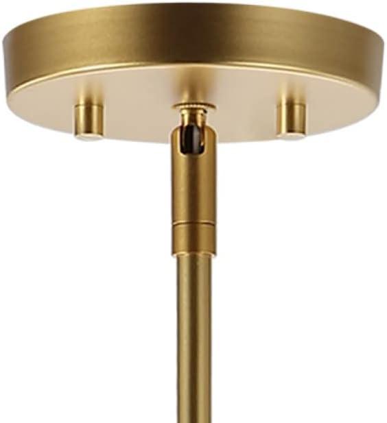 imageJONATHAN Y JYL7900B Amoros 2725quot 8Light Modern MidCentury Iron LED Chandelier Contemporary Industrial Coastal Dining Room Living Room Kitchen Island Gold PaintingGold Painting