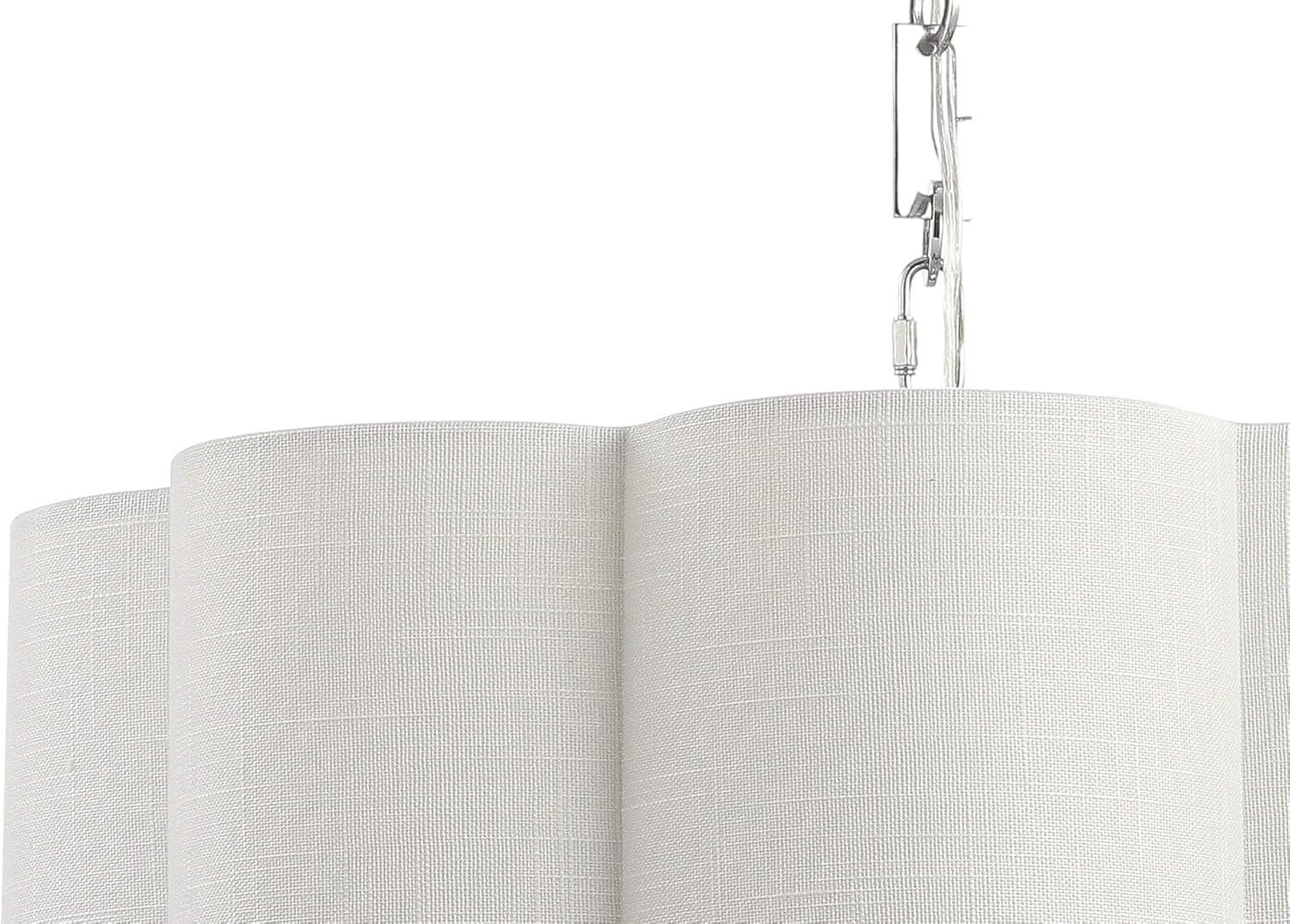 imageJONATHAN Y JYL9503A Heather 20quot Adjustable Metal LED Pendant Oil Rubbed Bronze TransitionalGlamContemporary Dimmable for Kitchen Living RoomChrome White