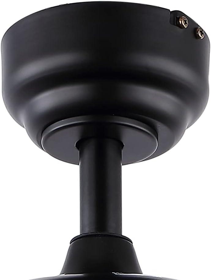 imageJONATHAN Y JYL9612A Paolo Farmhouse Industrial Iron Scroll Drum Shade LED Ceiling Fan with Remote for Bedroom Living Room Dining Room 52quot 3 Light Black