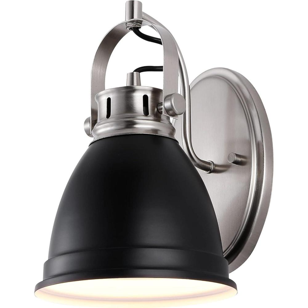 imageJONATHAN Y JYL1115D Phineas 1625quot 2Light Adjustable Farmhouse Bohemian Iron LED Vanity Light Mint GreenBrass Gold for Bedroom Living Room Kitchen Home Office Kids RoomBlack