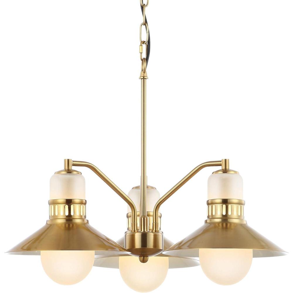 imageJONATHAN Y JYL6121A Colin 3Light 35quot Adjustable IronGlass Retro Hurricane Triple LED Pendant Contemporary Glam MidCentury Dimmable Dining Room Living Room Kitchen Foyer Bedroom Hallway22 3Light