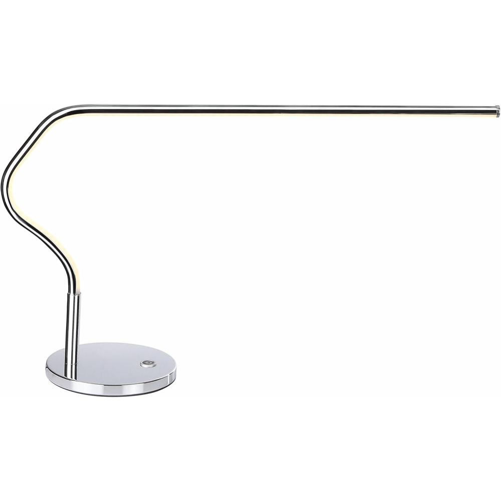 imageJONATHAN Y JYL7003A Julian 15quot LED Integrated Task Lamp ModernContemporary for Bedroom Living Room Office College Dorm Coffee Table Bookcase Chrome