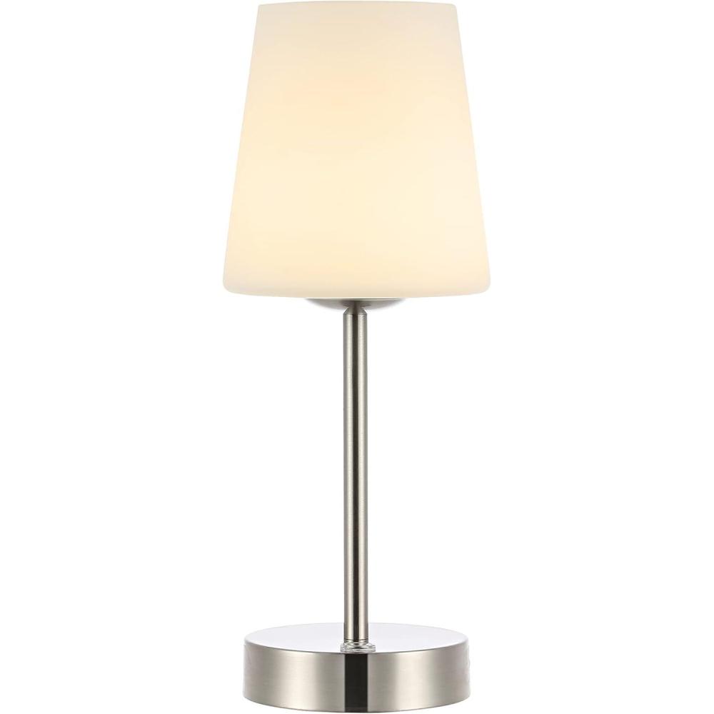 imageJONATHAN Y JYL7110C Carson 1275quot Modern Minimalist Iron Rechargeable Integrated LED Table Lamp Contemporary Bedside Desk Nightstand Lamp for Bedroom Living Room Office Brass GoldWhiteNickel