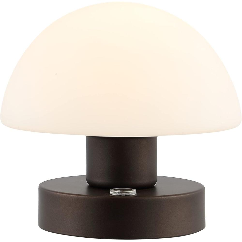 imageJONATHAN Y JYL7113B Zoe 575quot Modern Minimalist Iron Rechargeable Integrated LED Table Lamp Contemporary Bedside Desk Nightstand Lamp for Bedroom Living Room Office NickelWhiteOilRubbed Bronze
