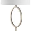 JONATHAN Y JYL1089A April 61″ Metal LED Floor Lamp, Modern, Contemporary, Glam, Traditional, Office, Living Room, Family Room, Dining Room, Bedroom, Hallway, Foyer, Brass(Nickel)