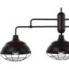 JONATHAN Y JYL1119A Levi 40.5″ 3-Light Industrial Farmhouse Iron Linear LED Pendant Modern Rustic Adjustable Dining Room Living Room Kitchen Island Foyer Bedroom Hallway, Oil Rubbed Bronze(3-Light)