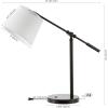 JONATHAN Y JYL1129A Troy 24″ Classic Contemporary Iron LED Task Lamp with USB Charging Port Industrial, Minimalist Bedside Desk Nightstand Lamp, Oil Rubbed Bronze