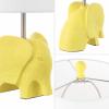 JONATHAN Y JYL1143B Koda 17.5″ Eclectic Southwestern Resin/Iron Elephant LED Kids Table Lamp, Global, Transitional, Rustic, Office, Living Room, Dining Room, Bedroom, Hallway, Foyer, Turquoise(Yellow)