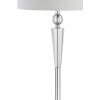JONATHAN Y JYL2022A Reese 59.5″ Crystal LED Floor Lamp Modern,Contemporary,Traditional,Glam for Bedrooms, Living Room, Office, Reading, Clear/Chrome
