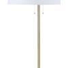 JONATHAN Y JYL3001A Amelia 63″ Metal LED Floor Lamp, Modern, Contemporary, Glam, Elegant, Office, Living Room, Family Room, Dining Room, Bedroom, Hallway, Foyer, Brass
