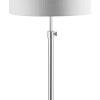 JONATHAN Y JYL3022A June 65″ Adjustable Metal/Marble LED Floor Lamp, Modern, Contemporary, Elegant, Glam, Office, Living Room, Family Room, Dining Room, Bedroom, Hallway, Foyer, Brass(Chrome)